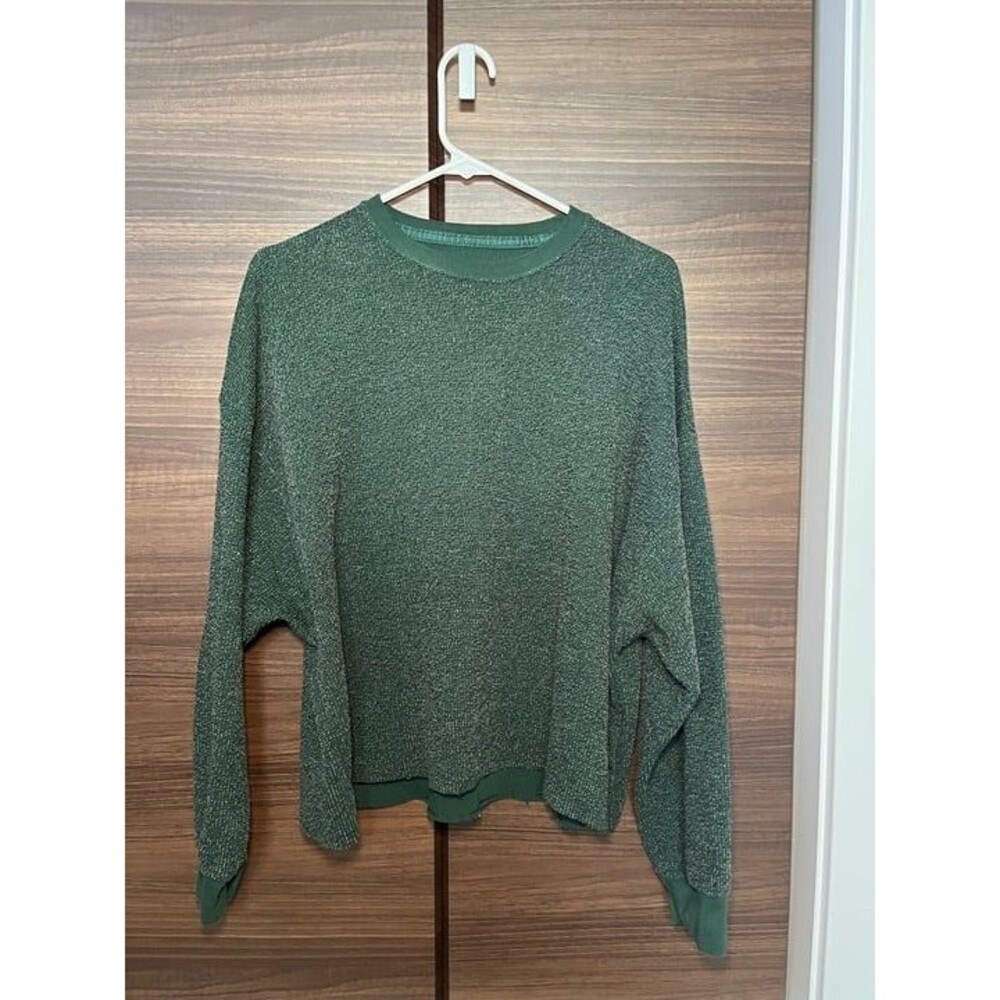 Nike Yoga Green Drop Shoulder long sleeve